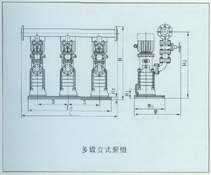 多級立式泵組圖